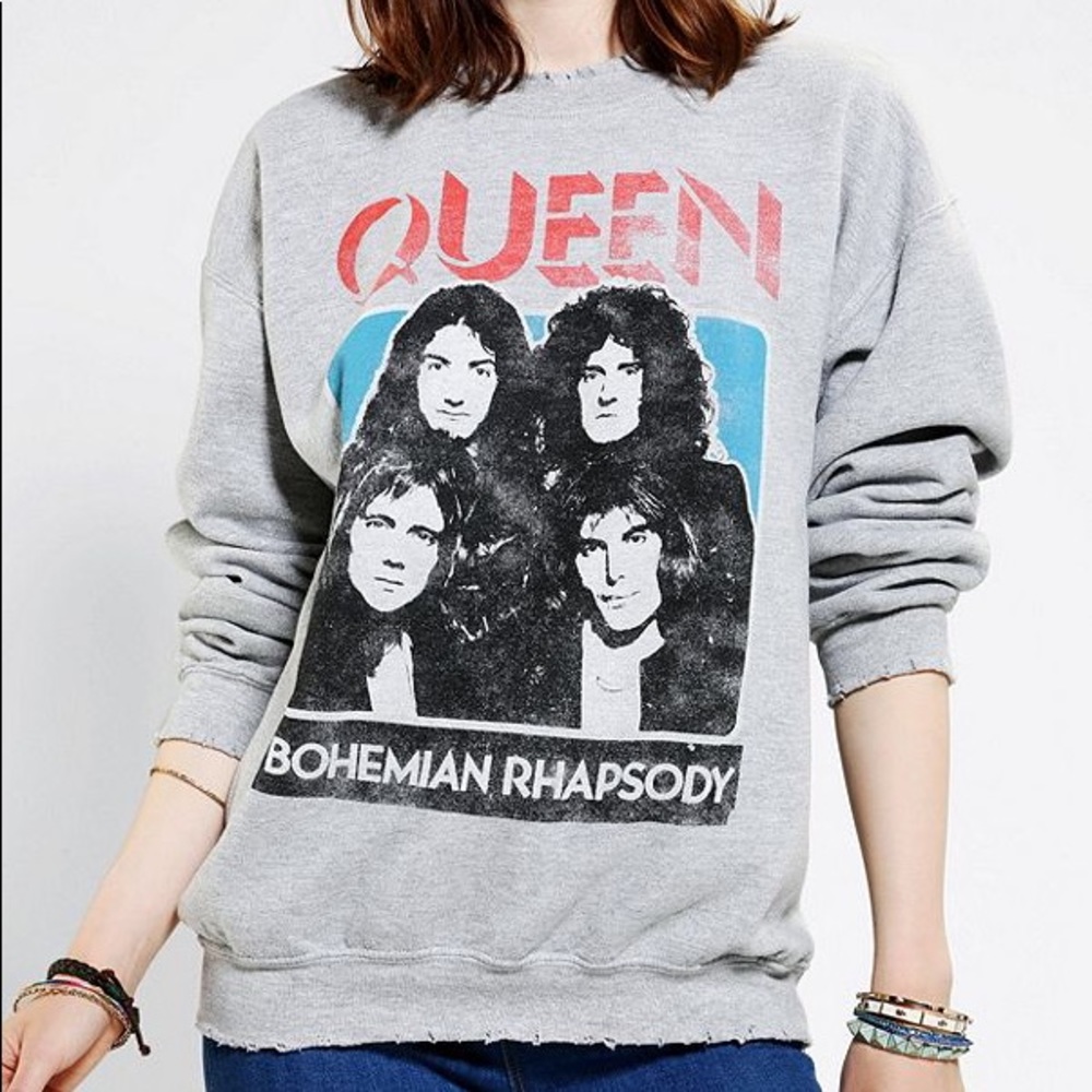 QUEEN BAND SWEATSHIRT PULLOVER ISO